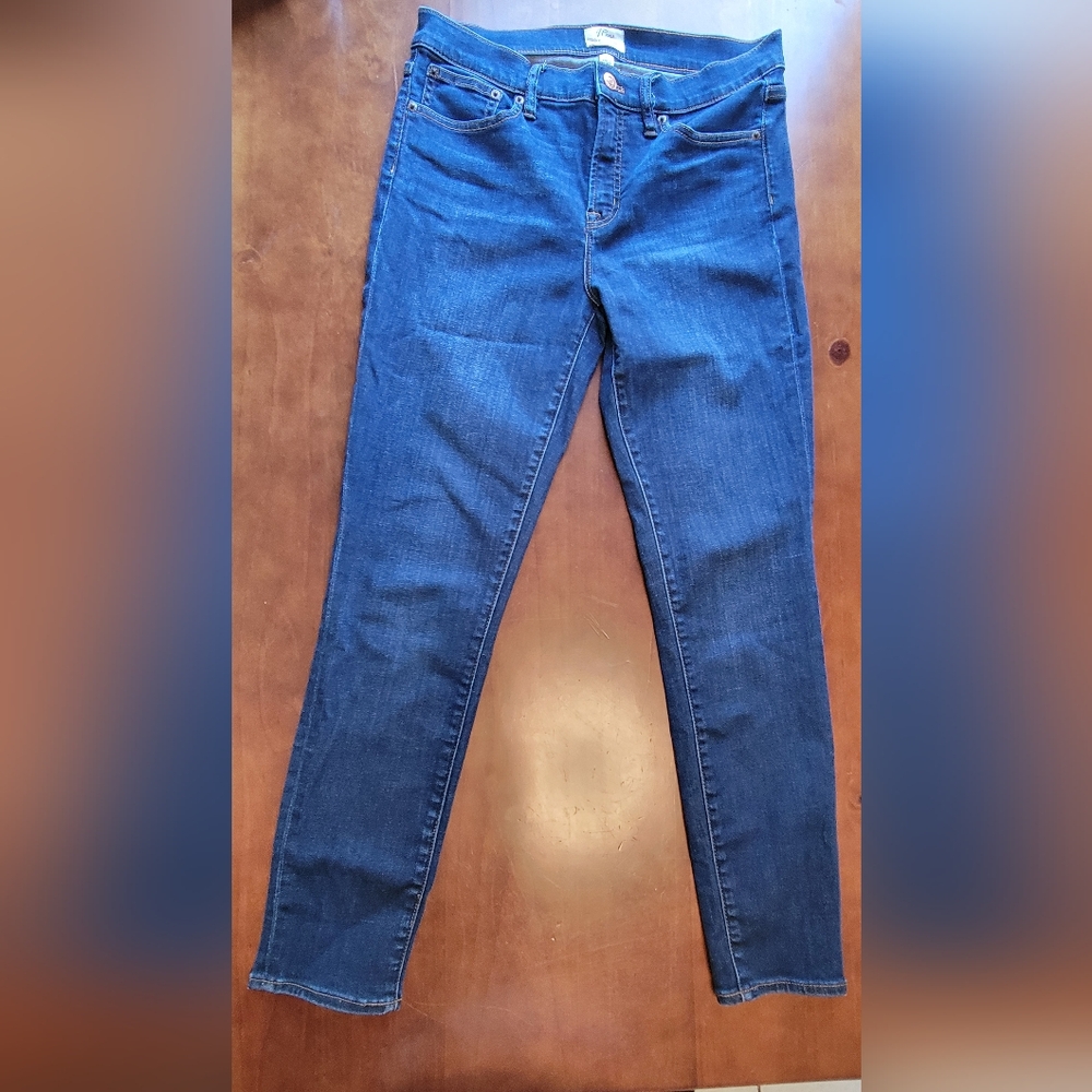 JCREW high rise toothpick jeans stretch size 29.
